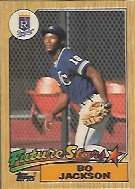 Bo Jackson 1987 Topps Tiffany 170 Base Price Guide Sports Card Investor