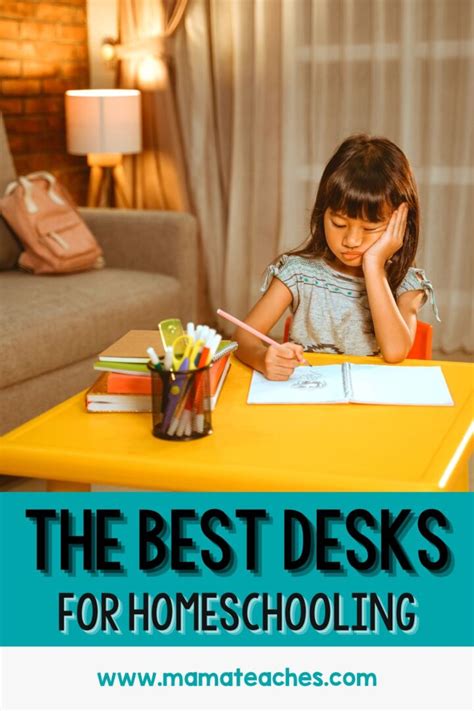 The Best Desks for Homeschooling - Mama Teaches