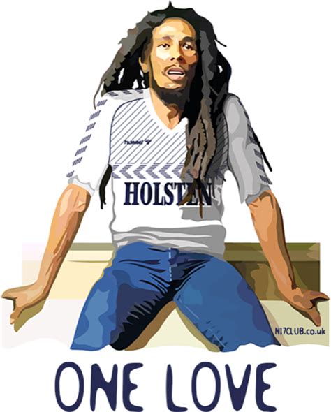 Bob Marley Retro Spurs Kit T Shirt N17 Club