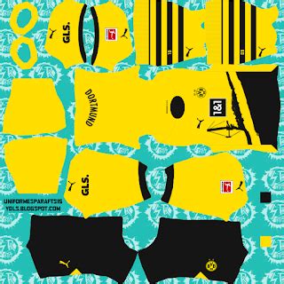 Kits Borussia Dortmund Dream League Soccer Uniformes Dls Kitsdls