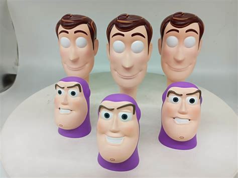 accurate woody head toy story  accurate buzz lightyear