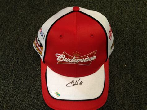 Kevin Harvick Autographed Chase Authentic Budweiser Hat