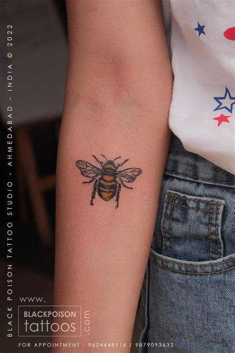 Aggregate More Than 84 Realistic Honey Bee Tattoo Latest In Coedo Vn