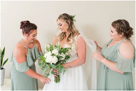 Sage Green And Gray Summer Wedding At Oak Hills Utah Wedding