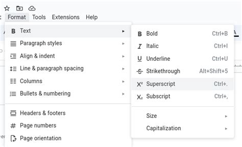 Tutorial Cara Membuat Pangkat Di Google Docs MUSHO