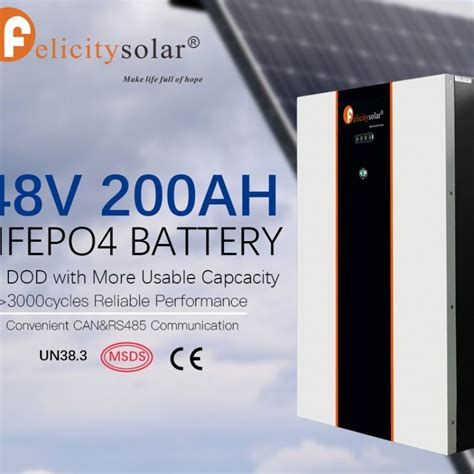 FL LPBF48200 Felicity 48V 10KWH Lithium Battery FIVE Years Warranty