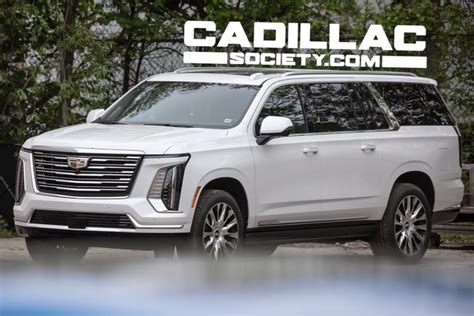 Production Of Refreshed 2025 Cadillac Escalade Will Start On This Date