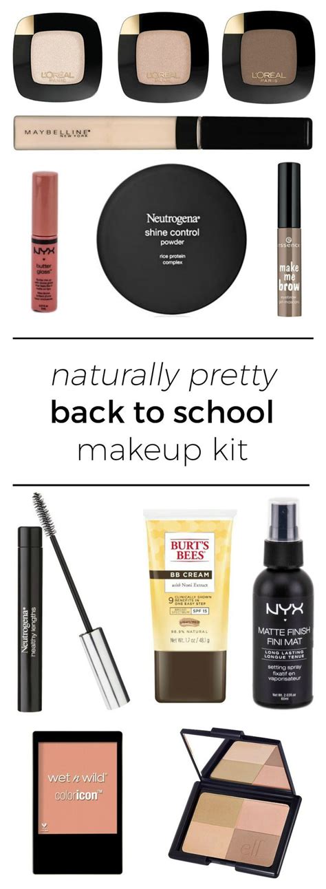 The perfect back to school makeup kit featuring affordable drugstore ...