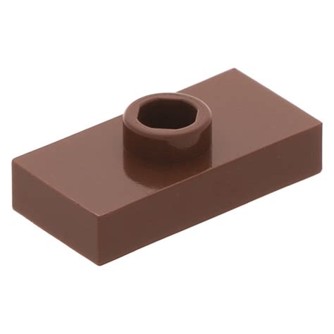 LEGO Einzelteil 3794 Reddish Brown Plate Modified 1 X 2 With 1 Stud