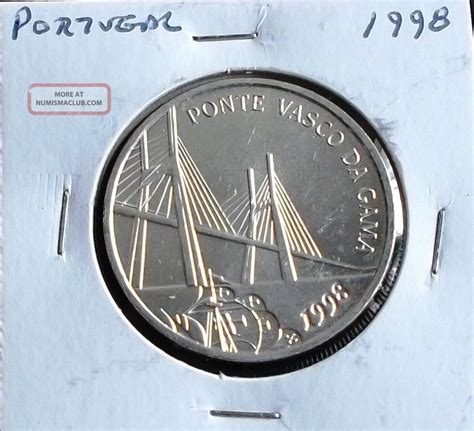 Portugal Escudos Ponte Vasco Da Gama Silver