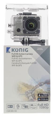 König CSACWG100 Full HD action cam GPS en Wi Fi ElectronicaBalie nl