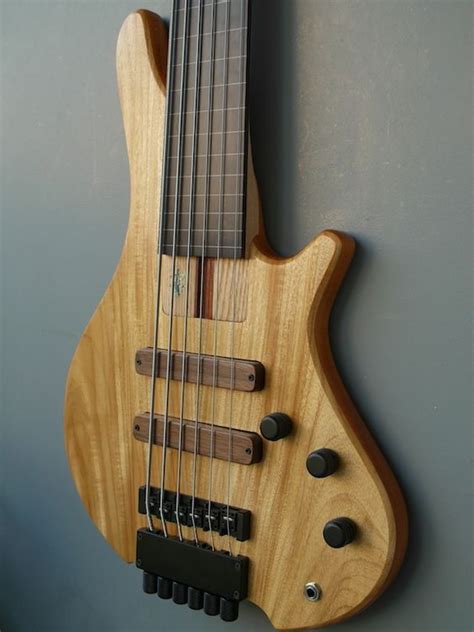 Model A Headless 6 String Fretless For Mark Heinrich By Ramirez Custom Bass Guitars Bass