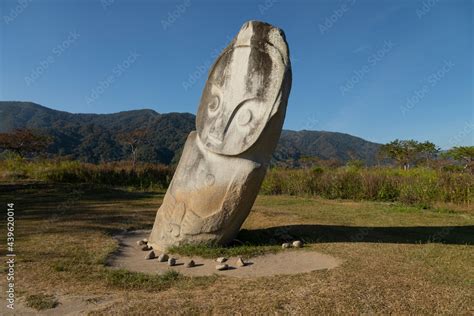 Statue Of The Palindo Megalith From Unknown Prehistoric Megalithic