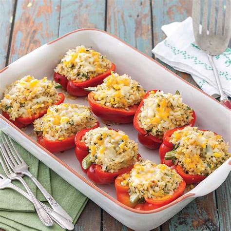 The Best Southern Stuffed Bell Peppers Best Recipes Ideas And Collections