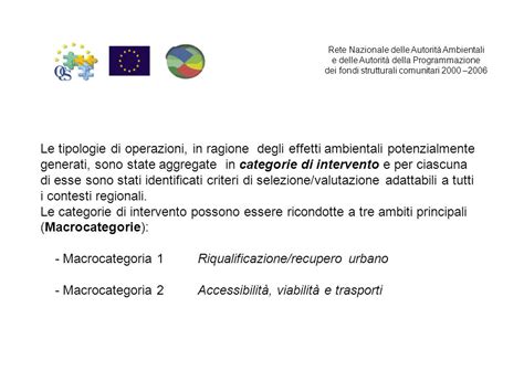 Rete Nazionale delle Autorità Ambientali e delle Autorità della