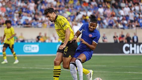 Bvb Vs Fc Chelsea Exciting Friendly Ends In Draw Live Updates