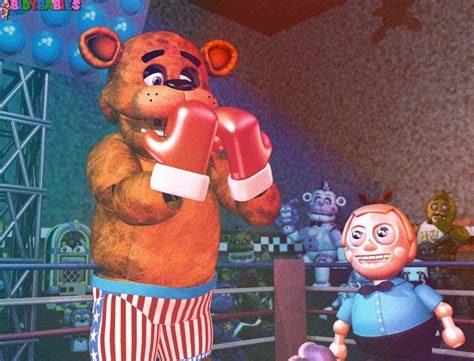 Freddy And Bonnie Boxing Rfivenightsatfreddys