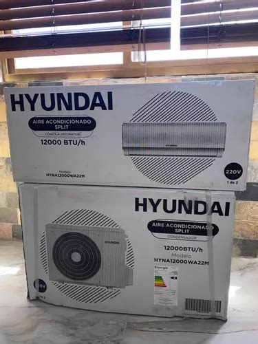 Aire Acondicionado Split Hyundai 12000 Mil Btu 220v MercadoLibre