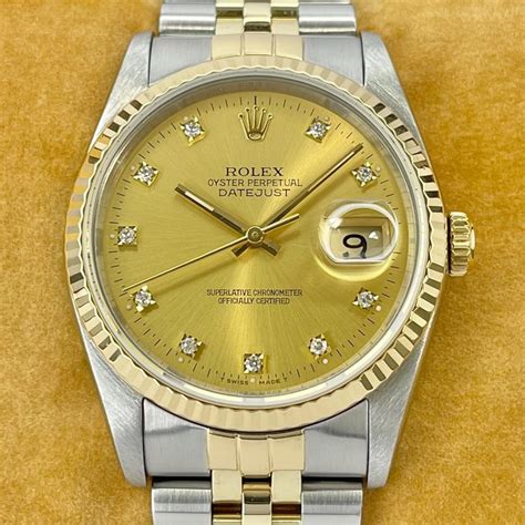 Rolex Oyster Perpetual Datejust Ref 16233 Unisex Catawiki