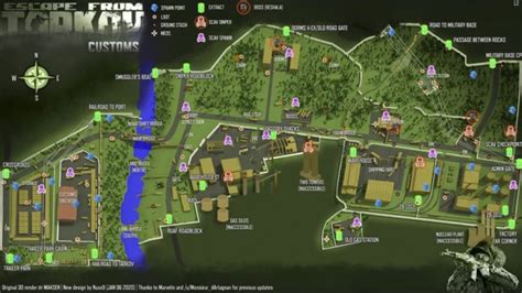 Escape From Tarkov Customs Map Everything You Need To Know