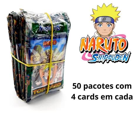 Pacotinhos De Cards Naruto Cartas