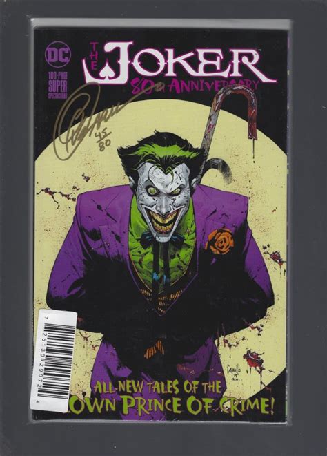 The Joker 80th Anniversary 100 Page Super Spectacular 1 2020 Signed