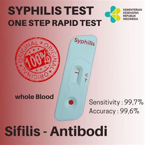 Jual Tp Sifilis Cassette Test Tes Syphilis Akurat Mandiri Satuan