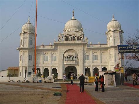 Gurdwara Shri Nada Sahib Situated On The Bank Of Ghaghar River In