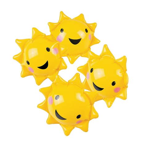 Mini You Are My Sunshine Beach Balls Party Favors 12 Pieces