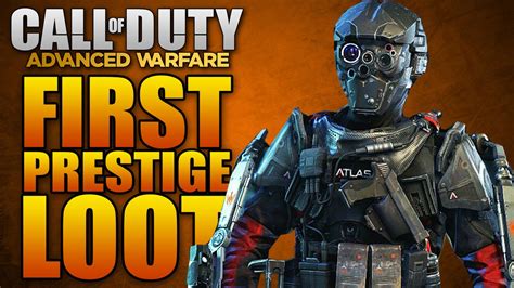 Advanced Warfare First Prestige Loot Rewards And Combat Record Youtube