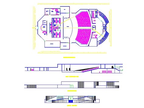 Teatro En Autocad Cc