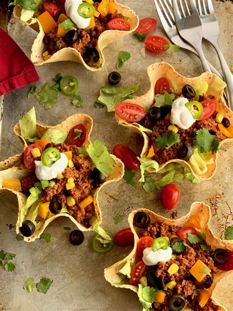 Taco Salad Shells Eating Gluten And Dairy Free