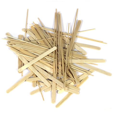 300 Natural Wooden Craft Sticks Talking Turtle