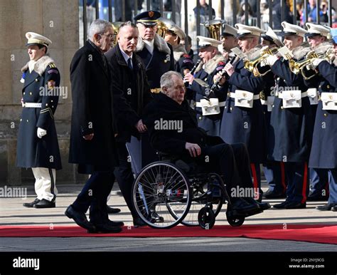 Prague Czech Republic Nd Mar Czech President Milos Zeman