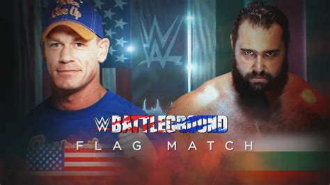 Don T Miss John Cena Against Rusev In A Flag Match Tonight At WWE