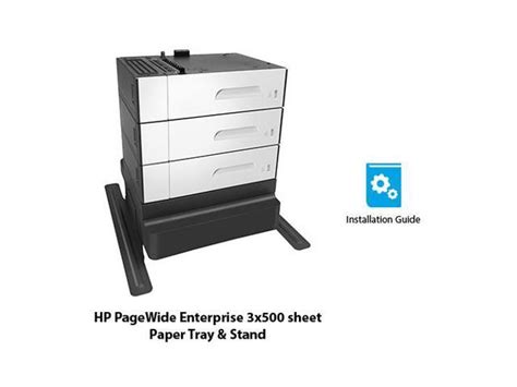 Hp G W A Paper Feeder And Stand Media Tray Feeder Sheets In