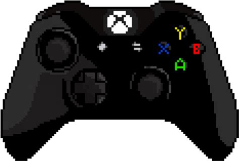 Controller Clipart Transparent Tumblr Pixel Xbox One Controller Png