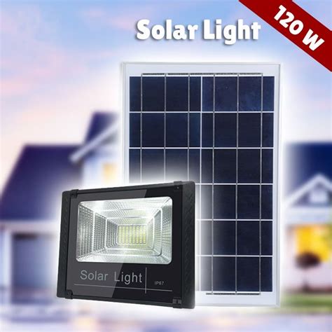 Solar lights LED 10W 25W 45W 65W 120W 200W ไฟสปอตไลท กนนำ ไฟ Solar