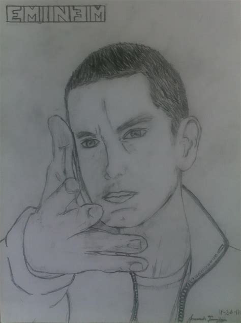 Eminem Drawing By Jeremiah96 On Deviantart