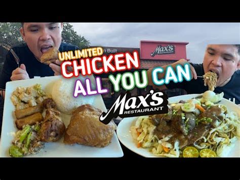 MAX S UNLIMITED CHICKEN ALL YOU CAN ANNIVERSARY PROMO AVAILABLE ALL