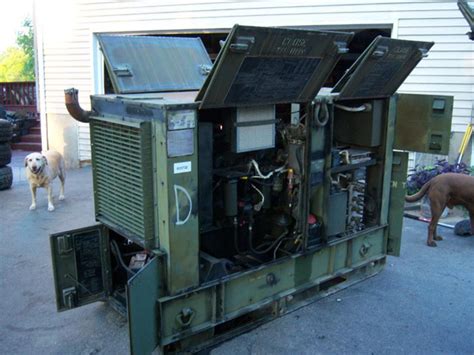 Military 30kw Diesel Extreme Duty Emp Proof Generator Surplus