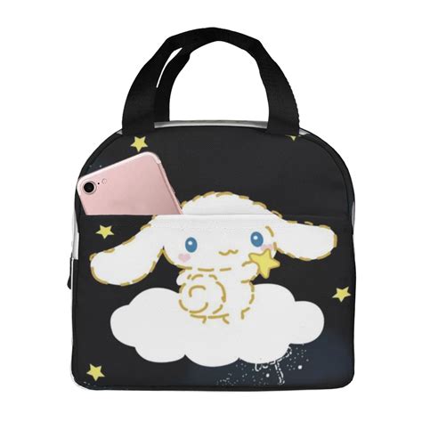 Cinnamoroll Lunch Bag Waterproof Insulated Lunch Box Reusable Bento Bag