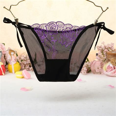 Klv New Sexy Underwear Women Fashion Women Thong Bragas Sexy Panties Thong Lace Word Pants