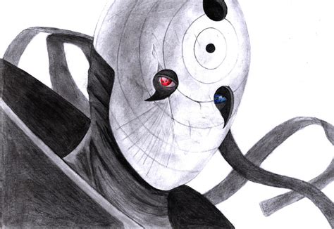 Obito Uchiha Drawing Updated By Yuri123454321 On Deviantart