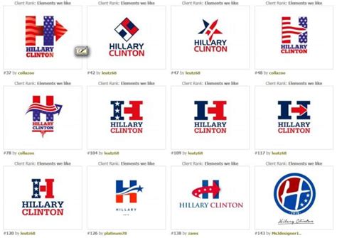 Hillary Clintons Controversial Logo Allovus Design