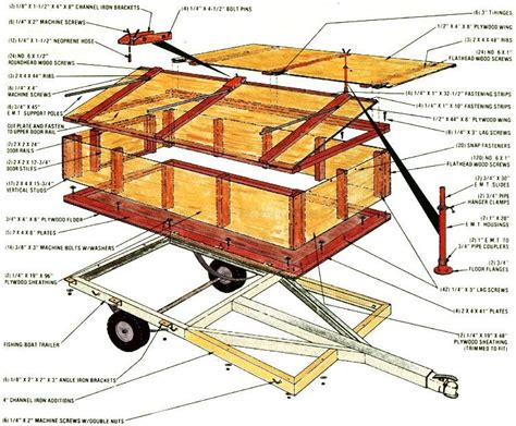 Build A Homemade Camping Trailer Do It Yourself Small Trailers