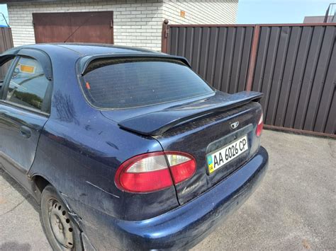 Спойлер Daewoo Lanos, Антикрило Део Ланос: 1 100 грн. - Для тюнінгу ...