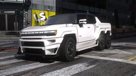 2022 Hummer EV 6X6 Hugo Silva X Malulani Designs GTA V Car Mods YouTube