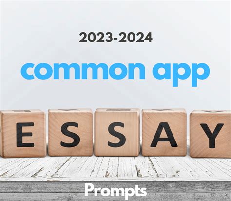 Common App Released its 2023-24 Essay Prompts - Global College Advisers