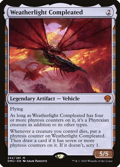 Weatherlight Compleated · Dominaria United Dmu 242 · Scryfall Magic